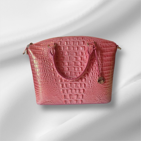 Brahmin Top Handle Satchel Bag with Removable Shoulder Strap - Picture 2 of 14